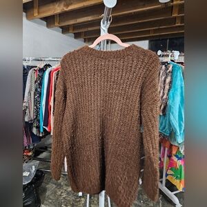 Zenana Cozy Brown Women's Sweater